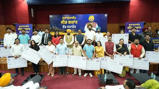 Punjab-chief-minister-Bhagwant-Mann-with-the-found_1781066110737_1781066117408_c665dcce-5bc3-4ef7-b17c-5bca23ab1e0f