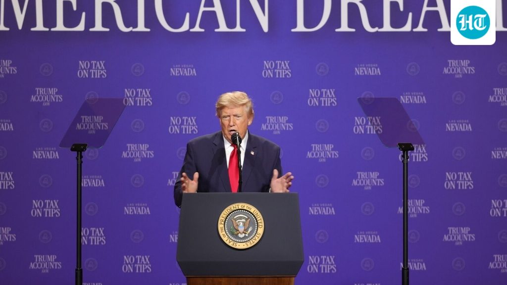 Trump Takes GOP's Midterm Message To Vegas