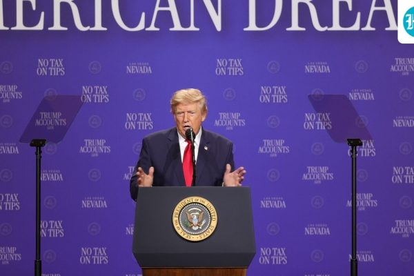 Trump Takes GOP's Midterm Message To Vegas
