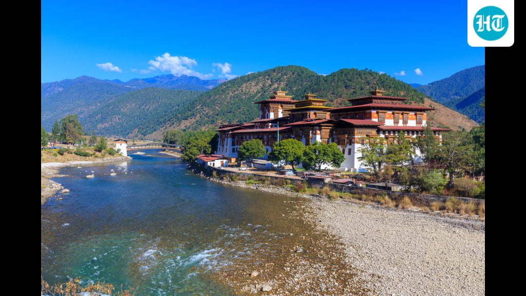 The,Punakha,Dzong,,Also,Known,As,Pungtang,Dechen,Photrang,Dzong
