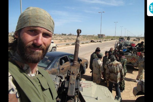 Matthew VanDyke the American Freedom Fighter in the Libya War in Sirte